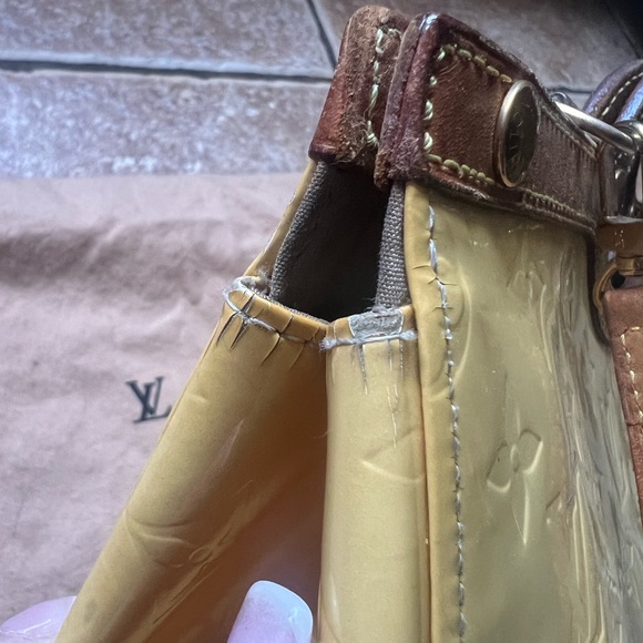 LV Vernis yellow vintage bag - Picture 10 of 13